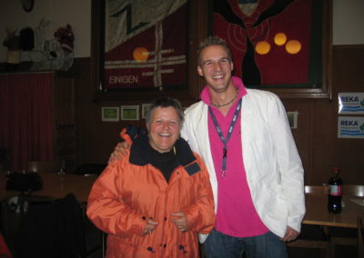 REKA, le patron Philip et Brigitte